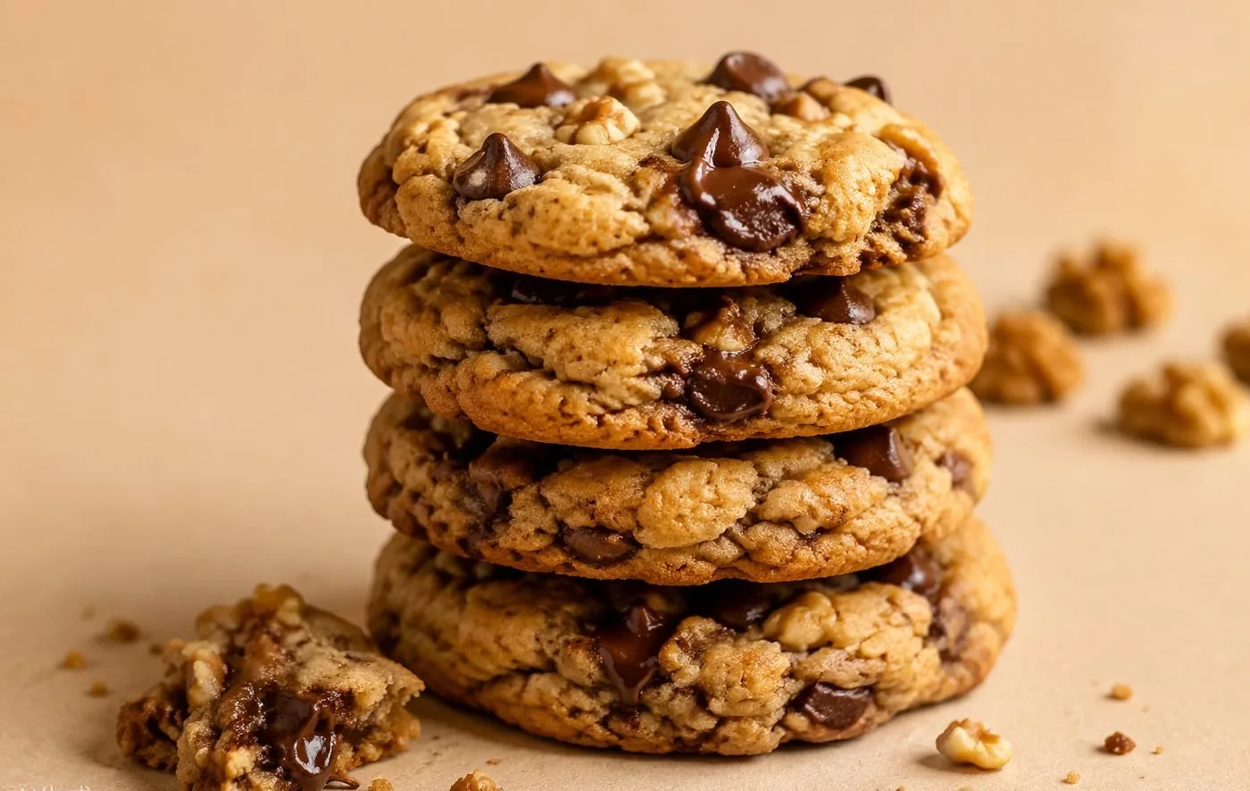 A stack of Cookie Ju NY-style cookies
